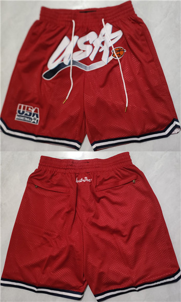 Team USA Red Shorts (Run Small) - Zenithce