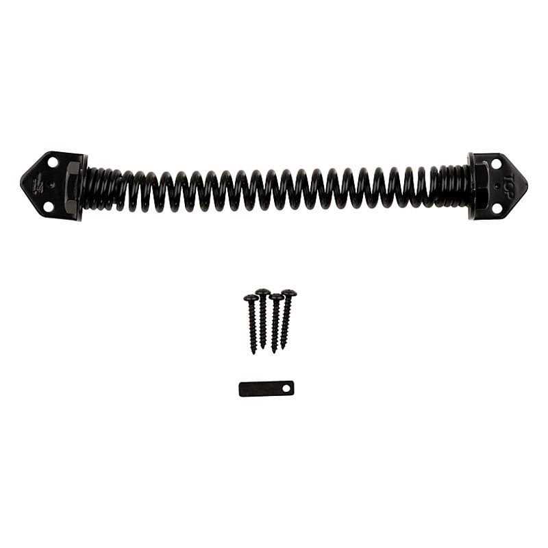 National Hardware Antique Brass Left Spring Lid Support - Zenithce