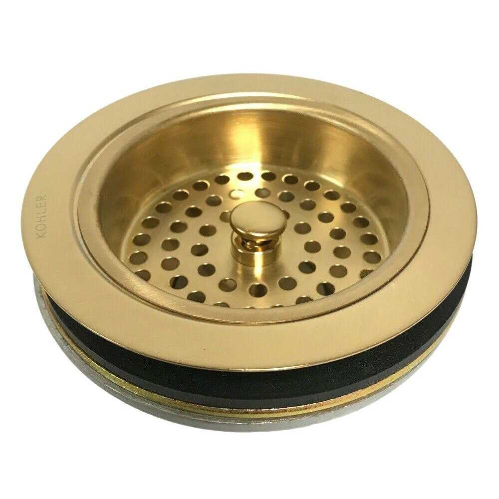 Kohler Duostrainer 4-1/2 in. Sink Strainer in Vibrant Stainless - Zenithce