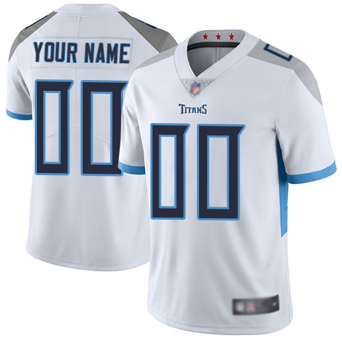 Tennessee Titans White Team Color Vapor Untouchable Limited Stitched NFL Jersey - Zenithce
