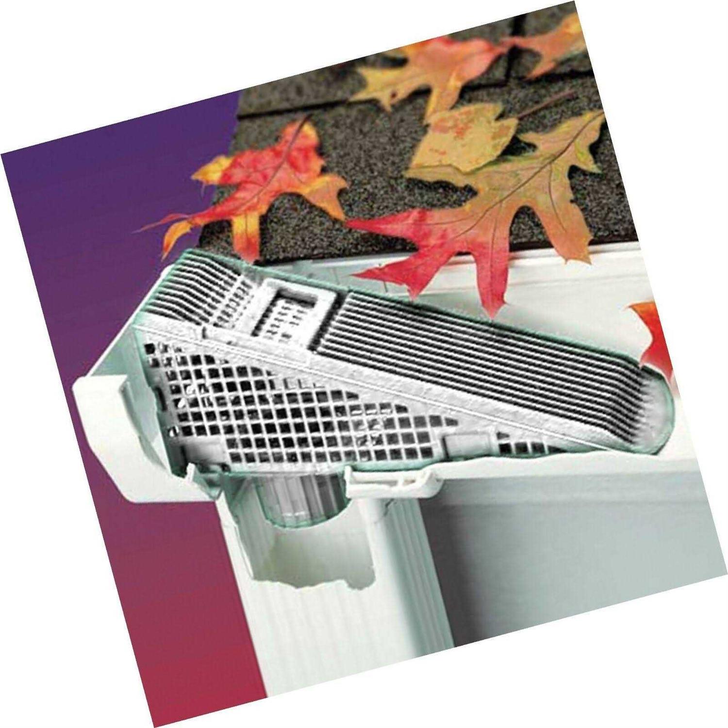 The wedge Downspout Gutter guard - Zenithce