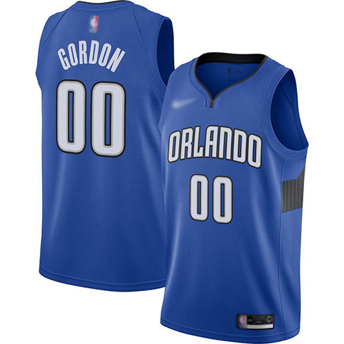 Magic #00 Aaron Gordon Blue Swingman Statement Edition 2019-2020 Jersey - Zenithce