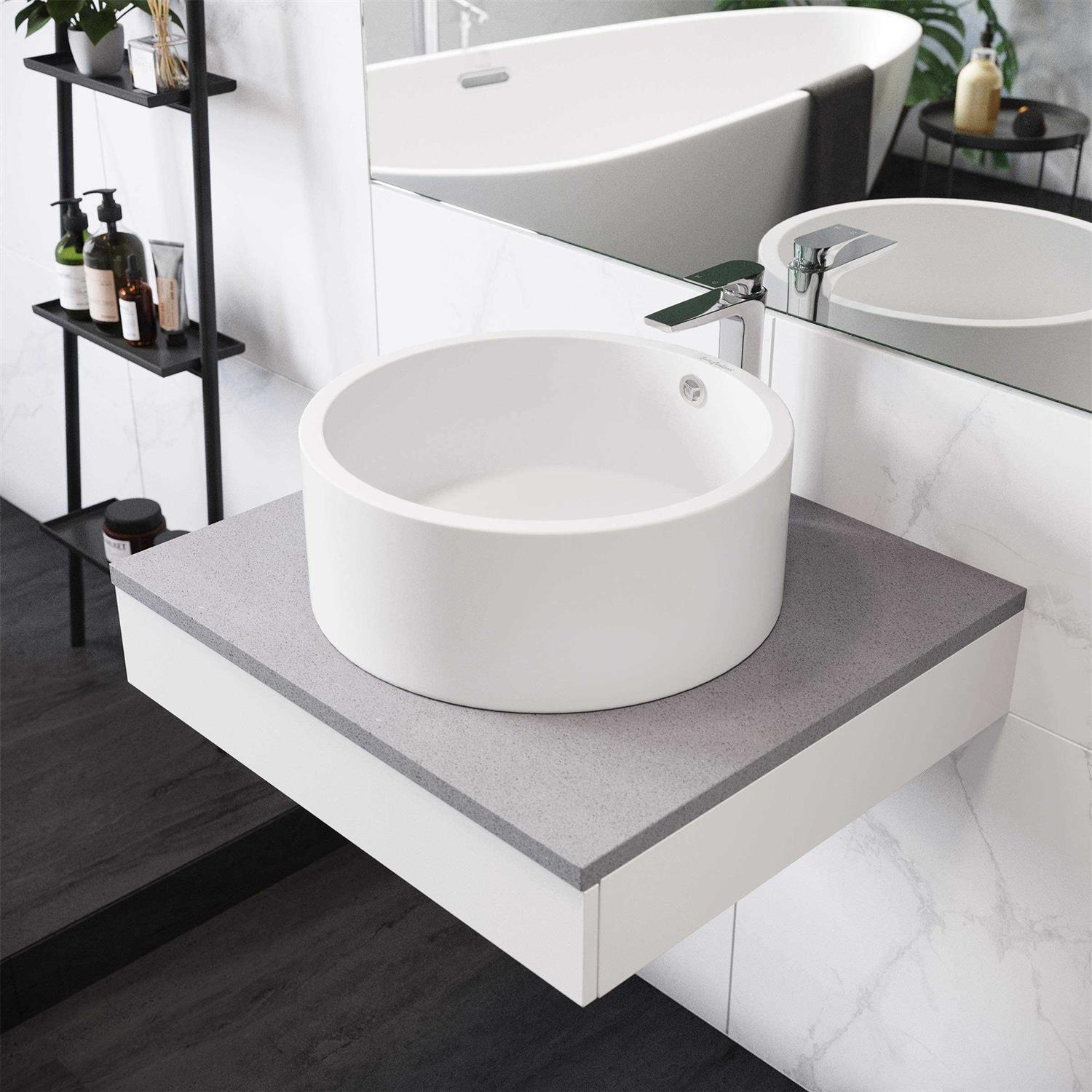 Swiss Madison Monaco Round Vessel Sink - Zenithce