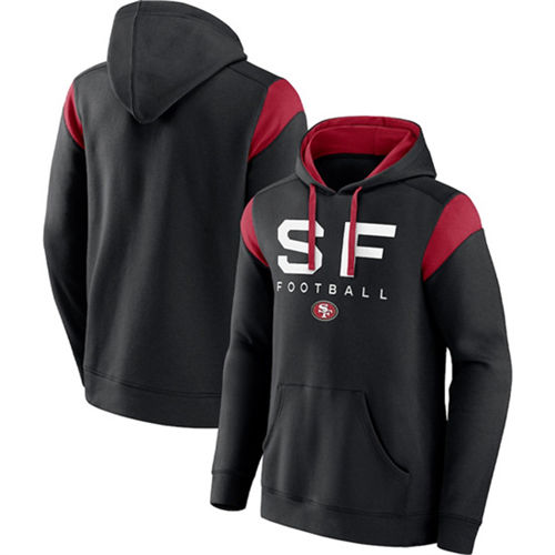 San Francisco 49ers Black Call The Shot Pullover Hoodie - Zenithce