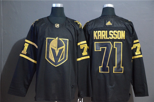 Vegas Golden Knights #71 William Karlsson Black Golden 2019 All-Star Game Jersey - Zenithce