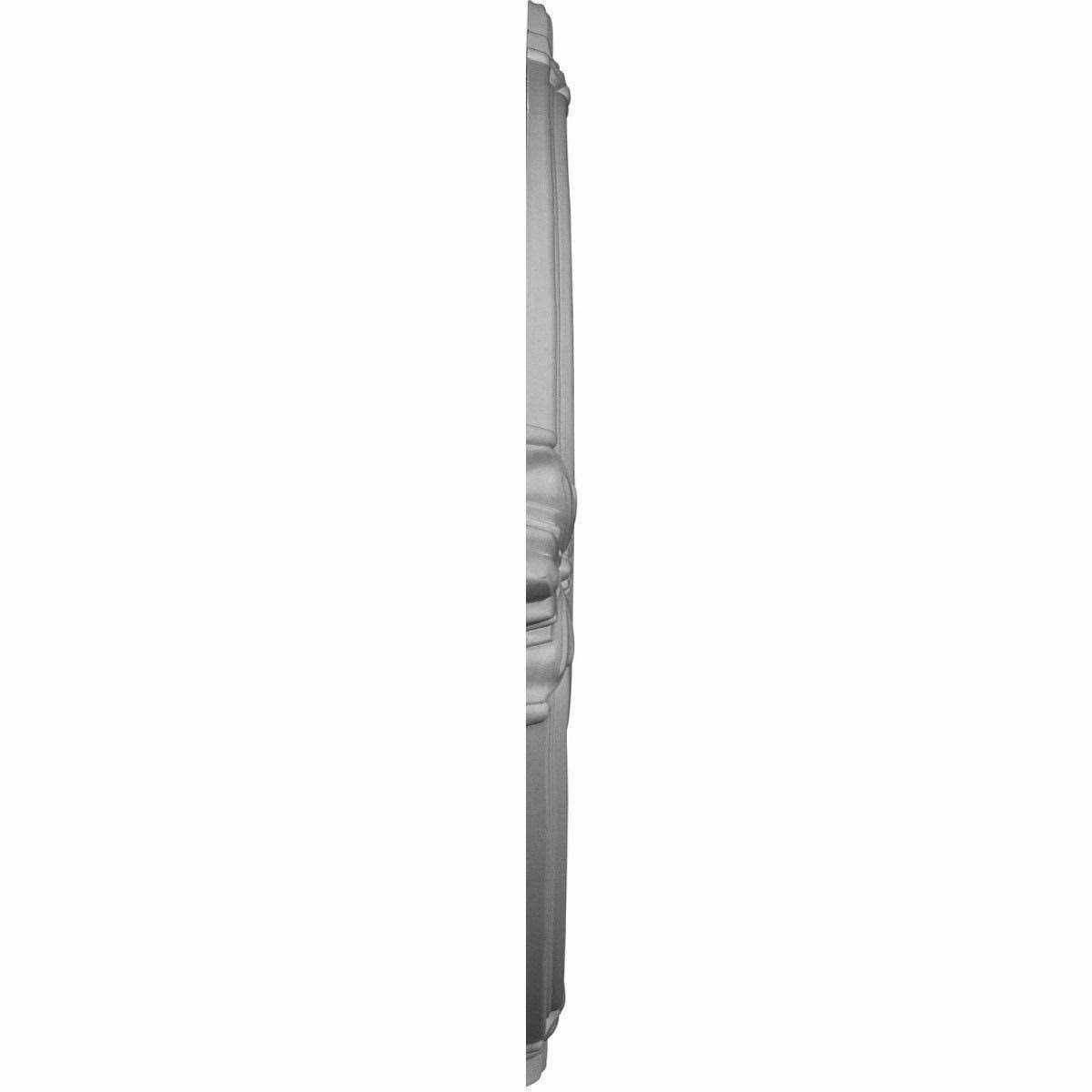 Ekena Millwork 15 inchw x inchh x 3 1/2 inchd Vintage Farmhouse Rung Ladder - Zenithce