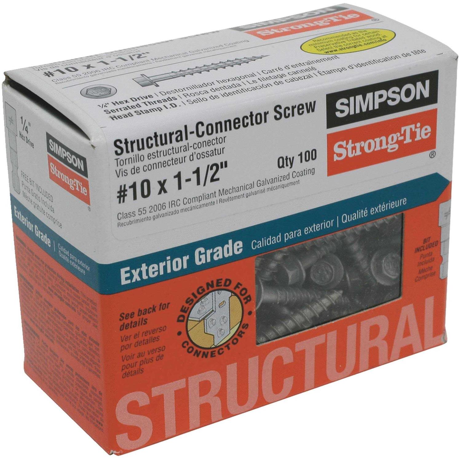 Simpson Strong-Tie S13125FS Fencing Staple - Zenithce