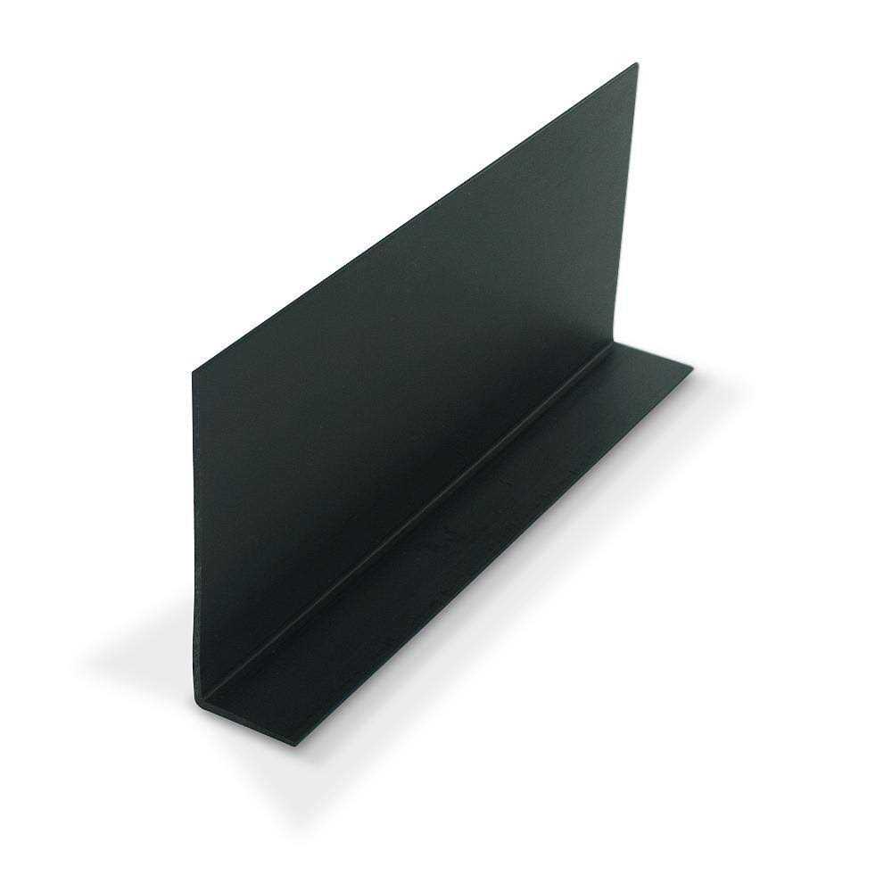 Outwater Plastics Black Thick Styrene Plastic Angle Moulding - Zenithce