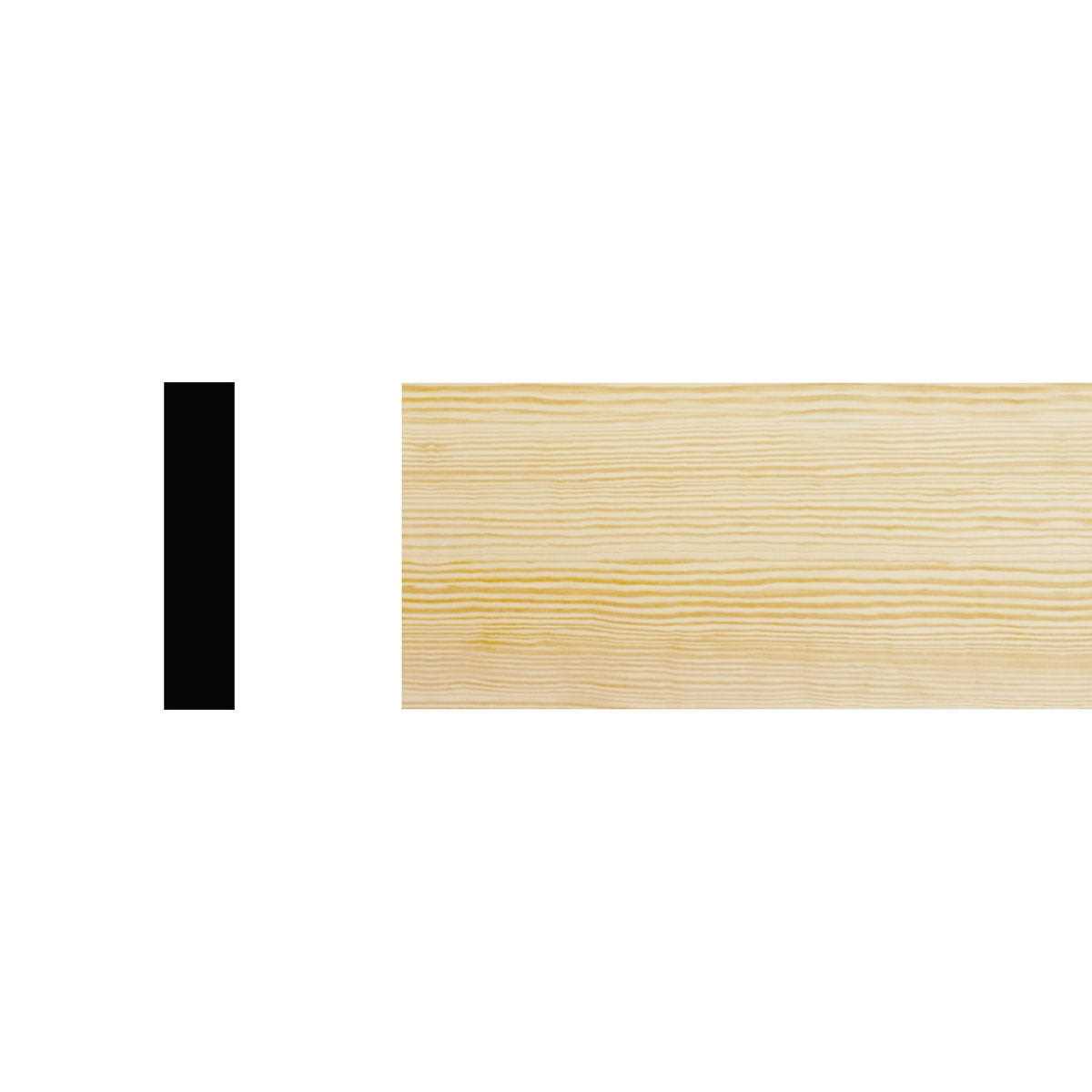 Unbranded 1-in x Unfinished #2 Pine Board - Zenithce
