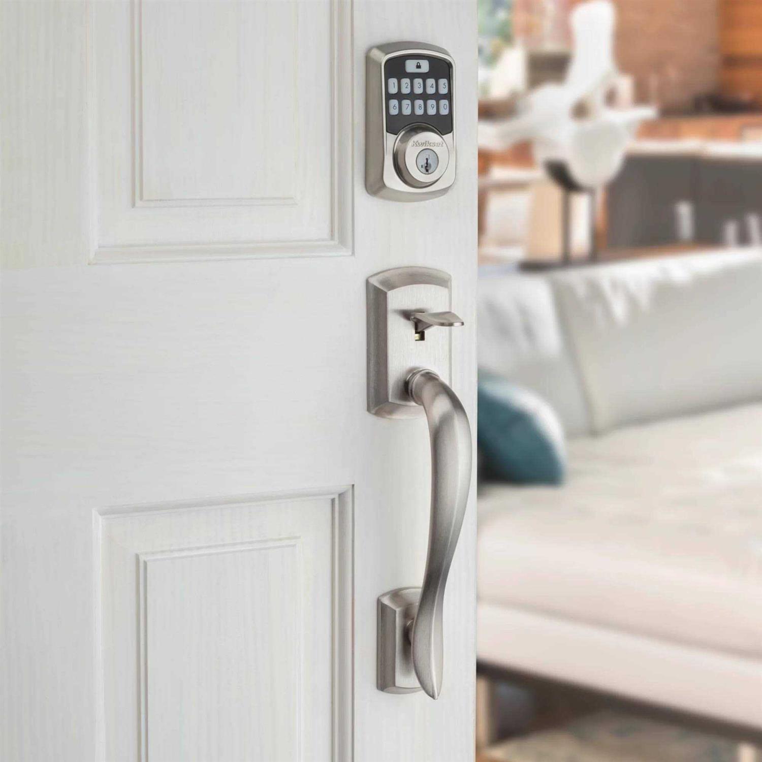 Kwikset Arlington Single Cylinder Handleset with Tustin Lever Venetian Bronze 800ANXTNL 11P - Zenithce