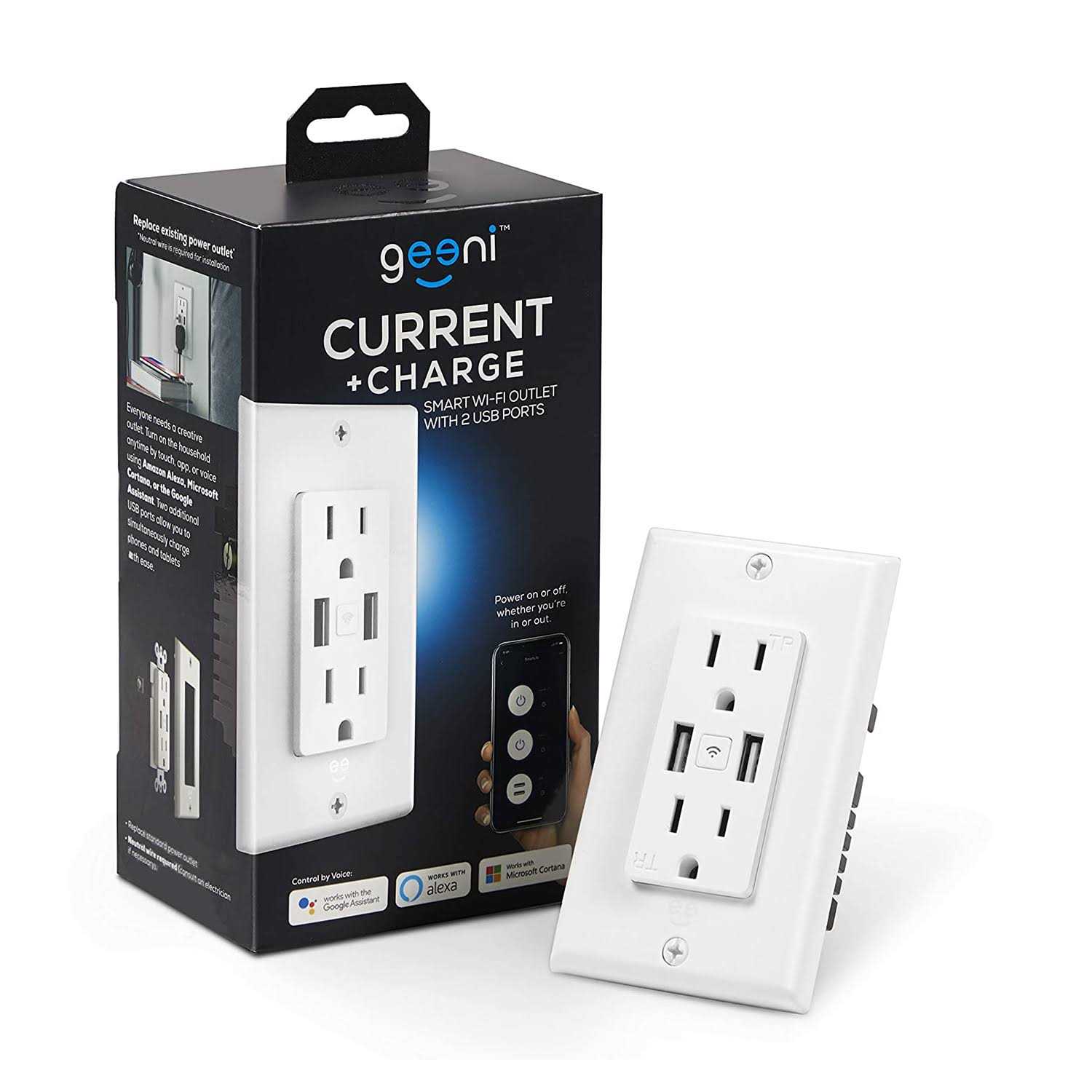 Geeni Dot Smart Wi-Fi Outlet Plug - Zenithce