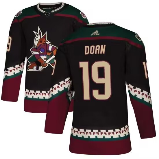 Arizona Coyotes #19 Shane Doan Black Stitched Jersey - Zenithce