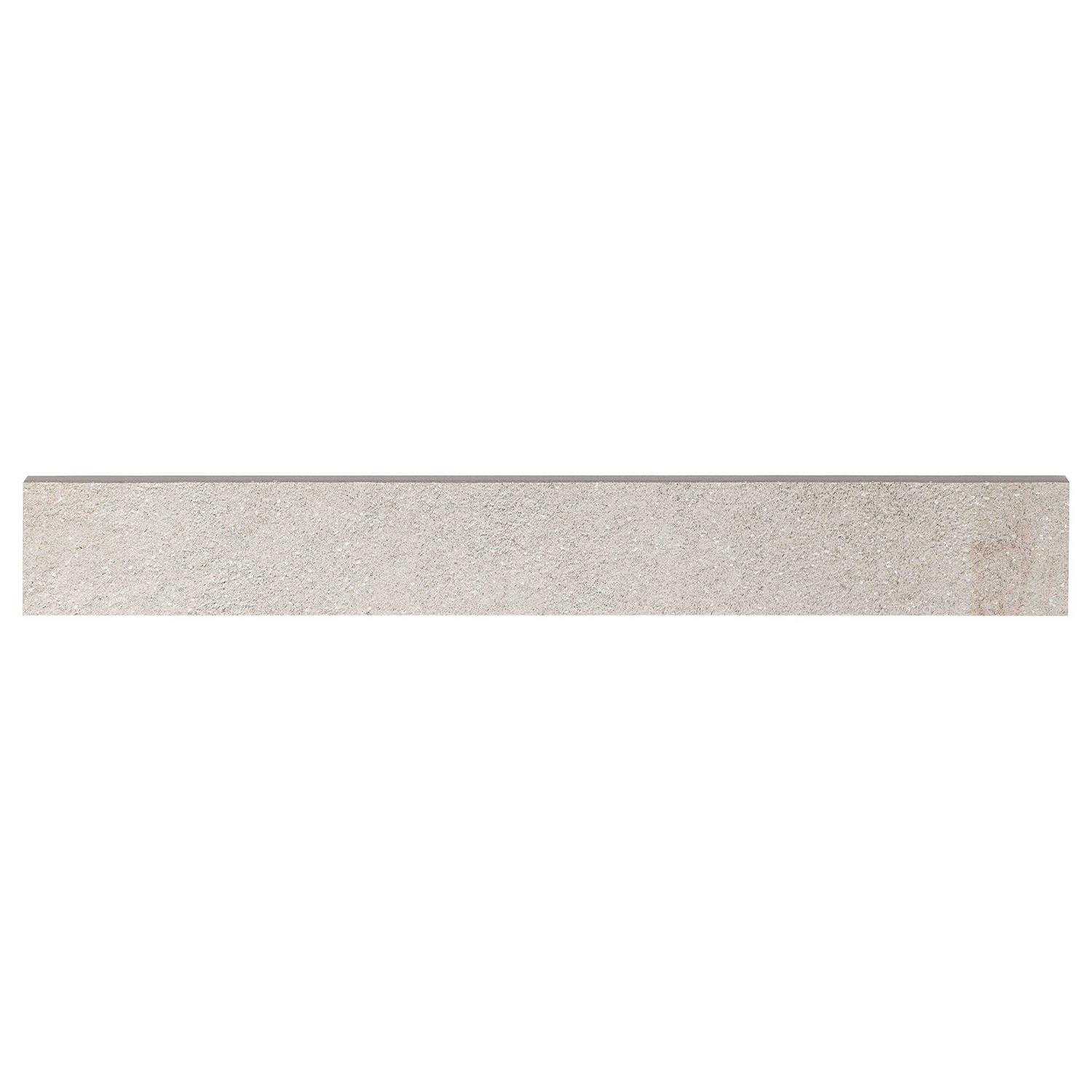 Dominion 3.14 in. x 23.62 in. Matte Limestone Look Porcelain Bullnose Trim Ivy Hill Tile - Zenithce