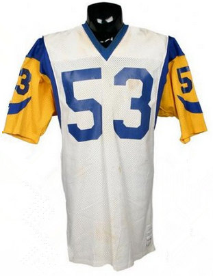 Los Angeles Rams Customized White Stitched Baseball Jersey - Zenithce