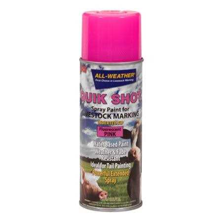 Quik Shot Livestock Marker Spray Paint - Zenithce