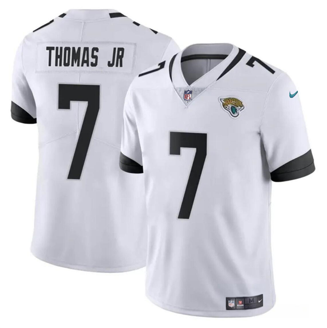 Jacksonville Jaguars #7 Brian Thomas Jr White 2024 Draft Vapor Untouchable Limited Stitched Jersey - Zenithce