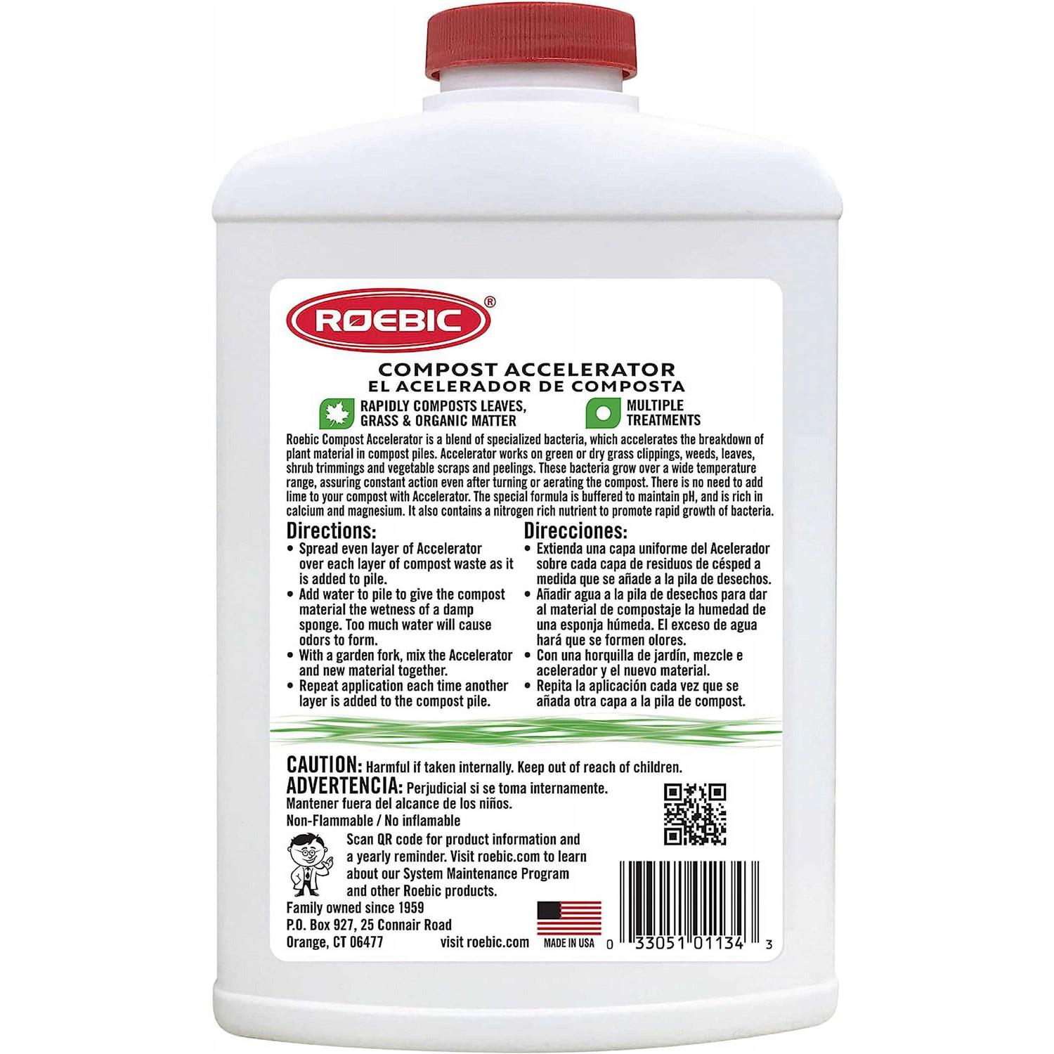 Roebic Bacterial Compost Accelerator - Zenithce