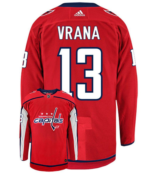 Washington Capitals #13 Jakub Vrana Red Stitched Jersey - Zenithce