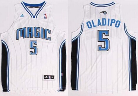 Orlando Magic #5 Victor Oladipo Revolution 30 Swingman White Jersey - Zenithce