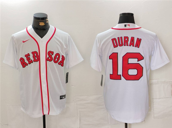 Boston Red Sox #16 Jarren Duran White Stitched Jersey - Zenithce