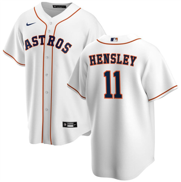 Houston Astros #11 David Hensley White Cool Base Stitched Jersey - Zenithce