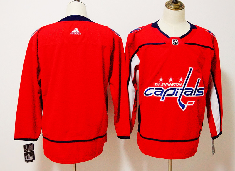 Washington Capitals Red Stitched Adidas Jersey - Zenithce