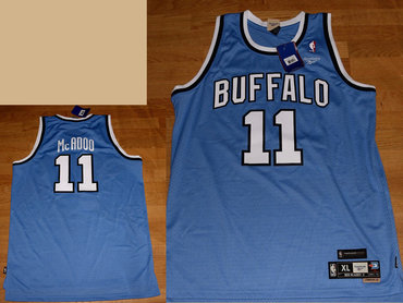 Reebok Buffalo Braves #11 Bob McAdoo blue Jersey - Zenithce