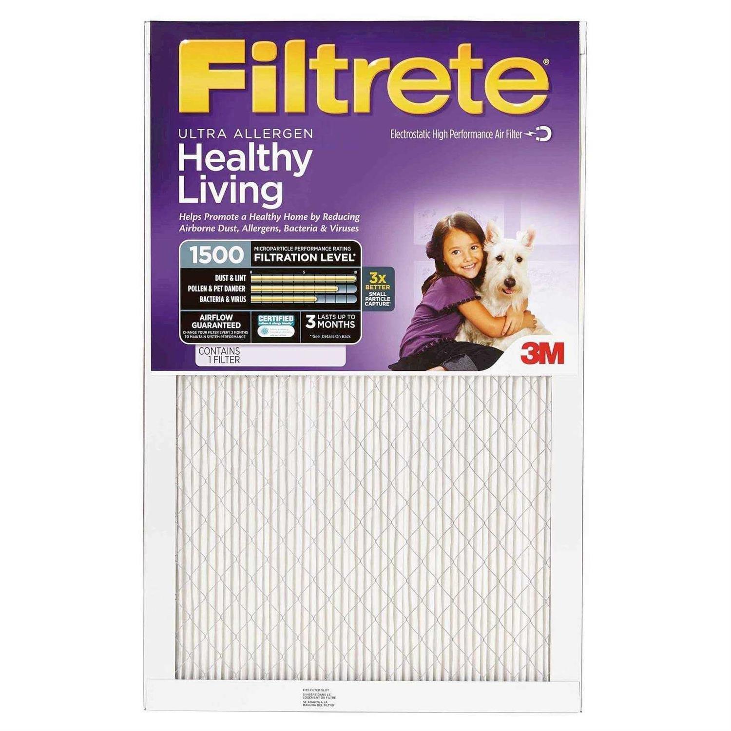 Filtrete Ultra Allergen Air Filter - Zenithce