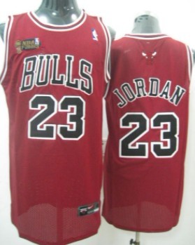 Chicago Bulls #23 Michael Jordan Red Swingman Jersey - Zenithce