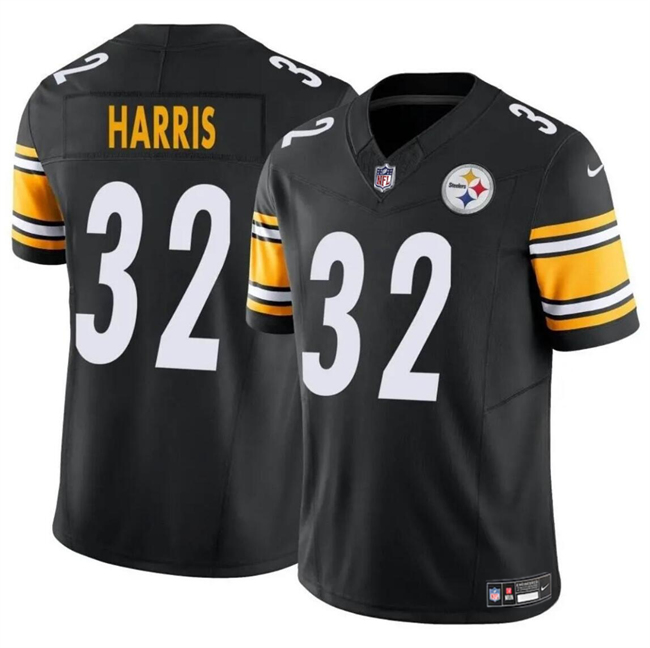 Pittsburgh Steelers #32 Franco Harris Black 2024 F.U.S.E. Alternate Vapor Untouchable Limited Stitched Jersey - Zenithce