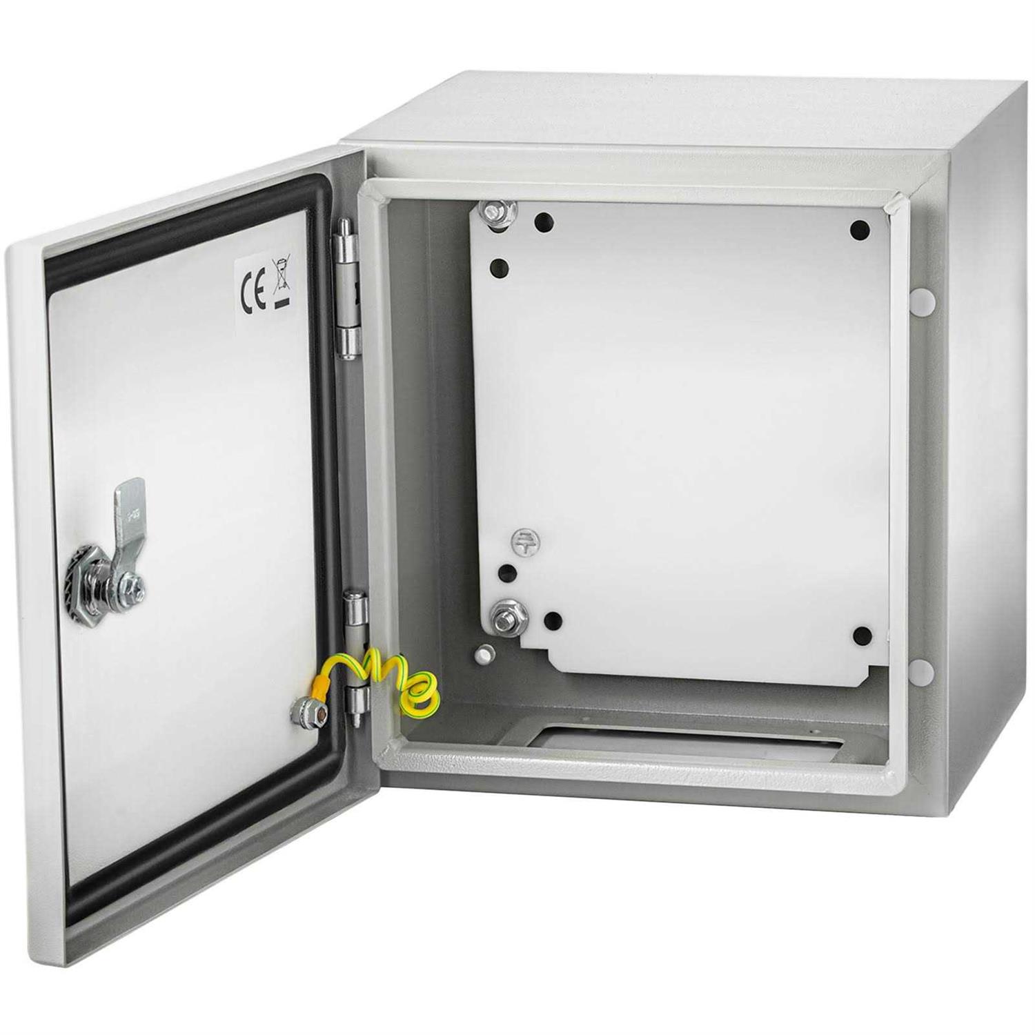 VEVOR Nema Steel Enclosure Nema 4X Steel Electrical Box IP66 Waterproof & Dustproof DQXJSTCFS - Zenithce