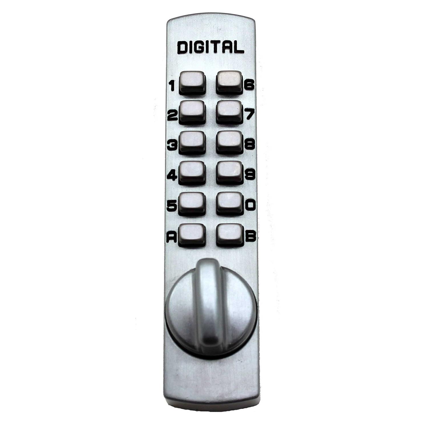 Lockey Mechanical Keyless Lever Lock With Passage Double Combination 2835-DC-SC - Zenithce