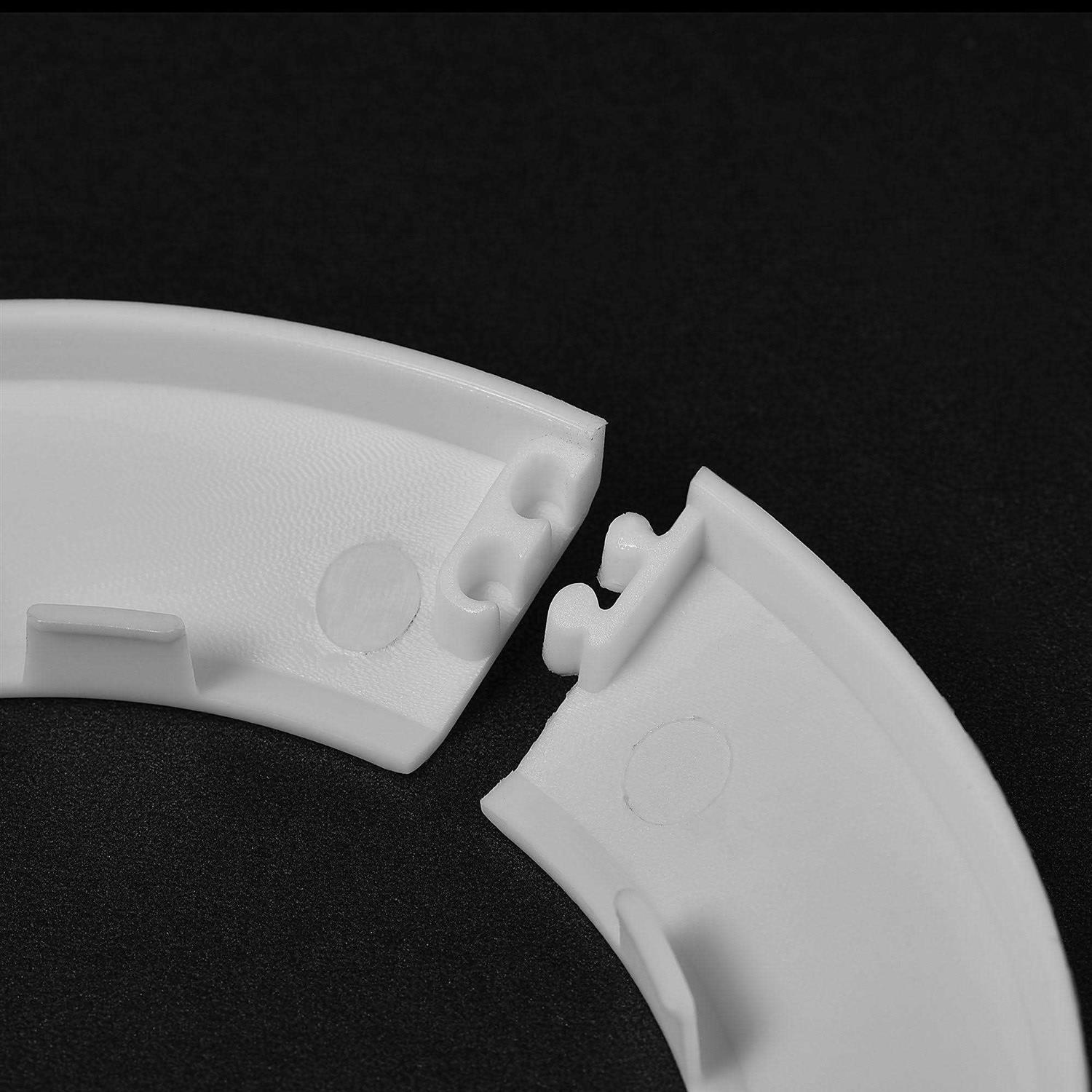 Harfington Decoration Plastic Escutcheon Water Pipe Cover - Zenithce