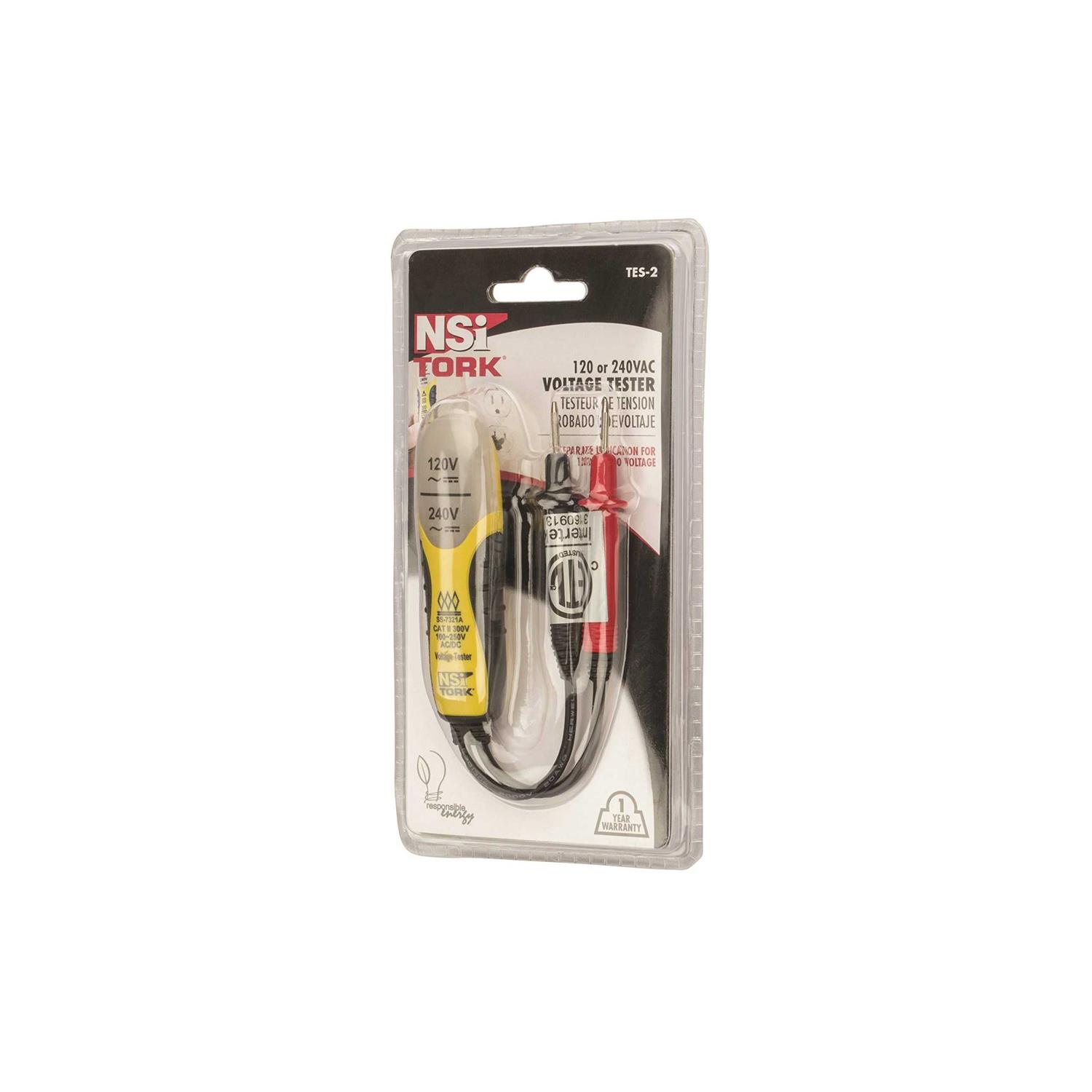 NSi Industries TES-111 80-250V Twin Probe Tester - Zenithce