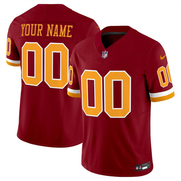 Washington Commanders Custom Burgundy 2025 F.U.S.E. Throwback Limited Stitched Jersey - Zenithce