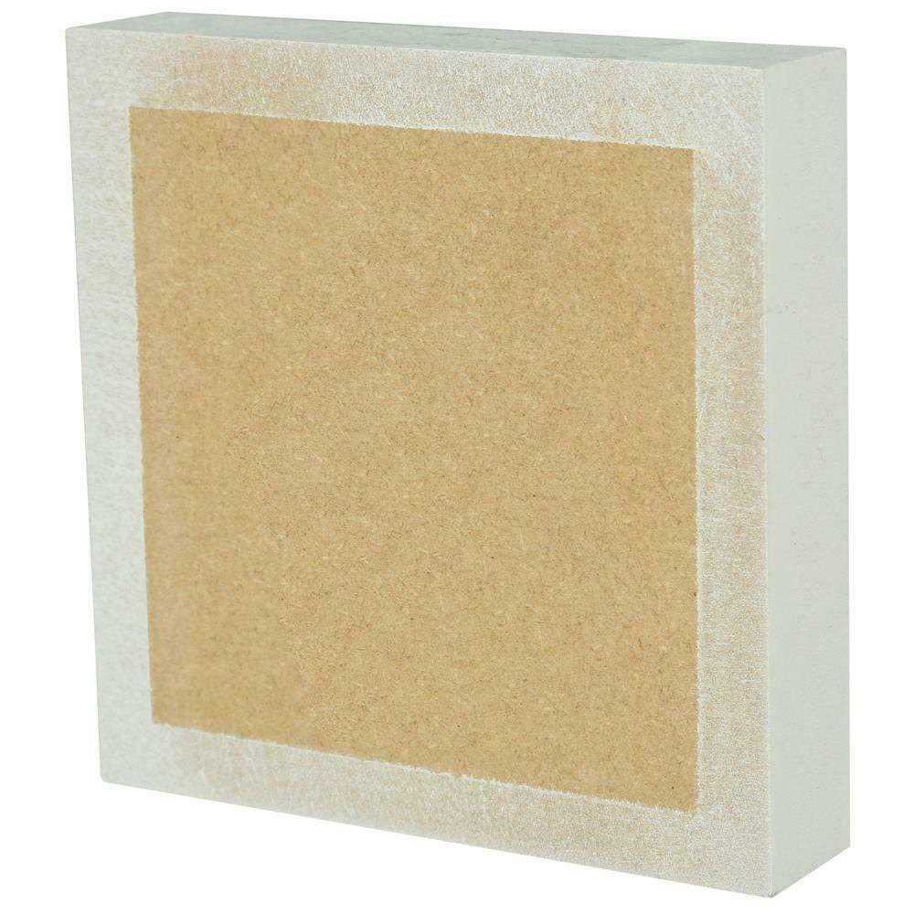HOUSE OF FARA 3/4 in. x 8 ft. MDF Fluted Door Casing Moulding Set - Zenithce