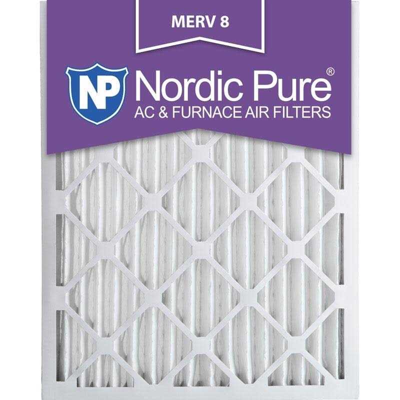 Nordic Pure MERV Pleated Plus Carbon AC Furnace Air Filters - Zenithce