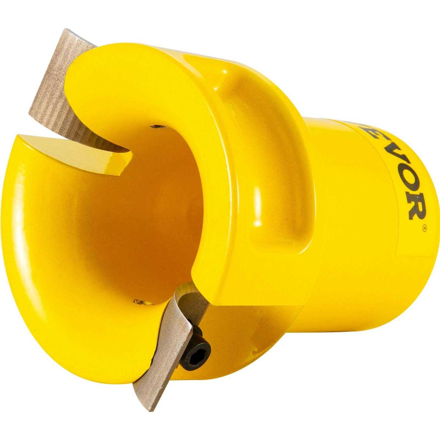 VEVOR Tenon Cutter 1/25.4mm & 1.5 2/50.8mm with Dual Curved Blades & Button Screws Home Master Kit - Zenithce