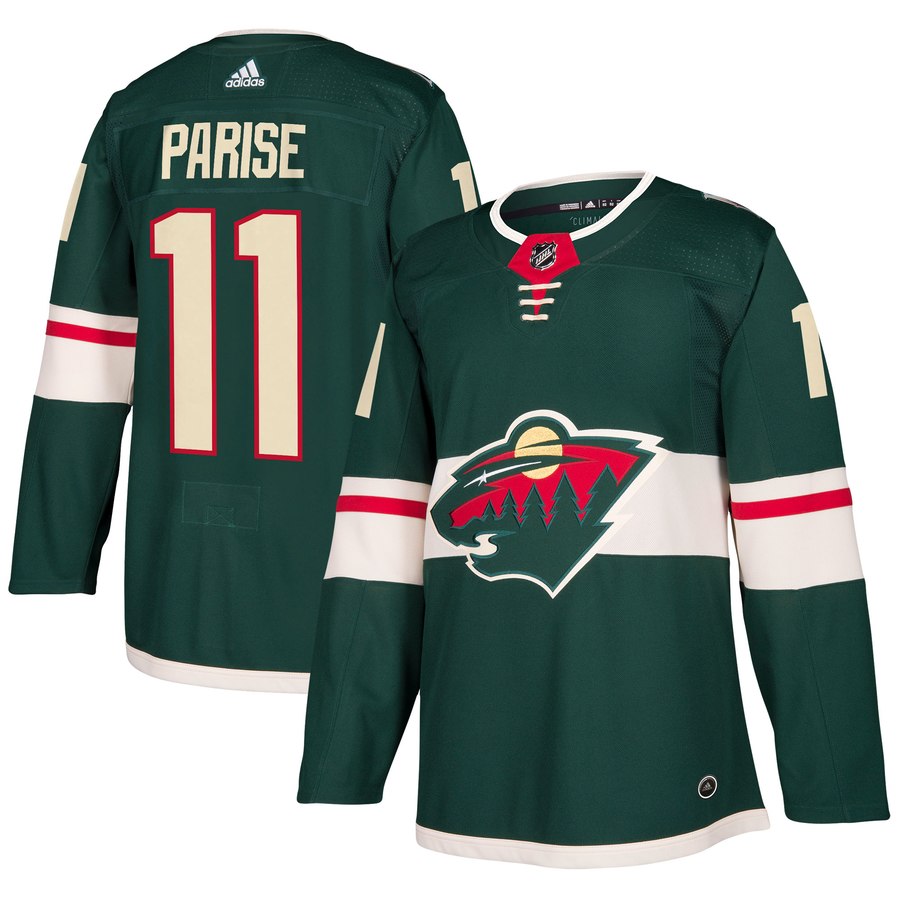 Minnesota Wild #11 Zach Parise Green Stitched Adidas Jersey - Zenithce