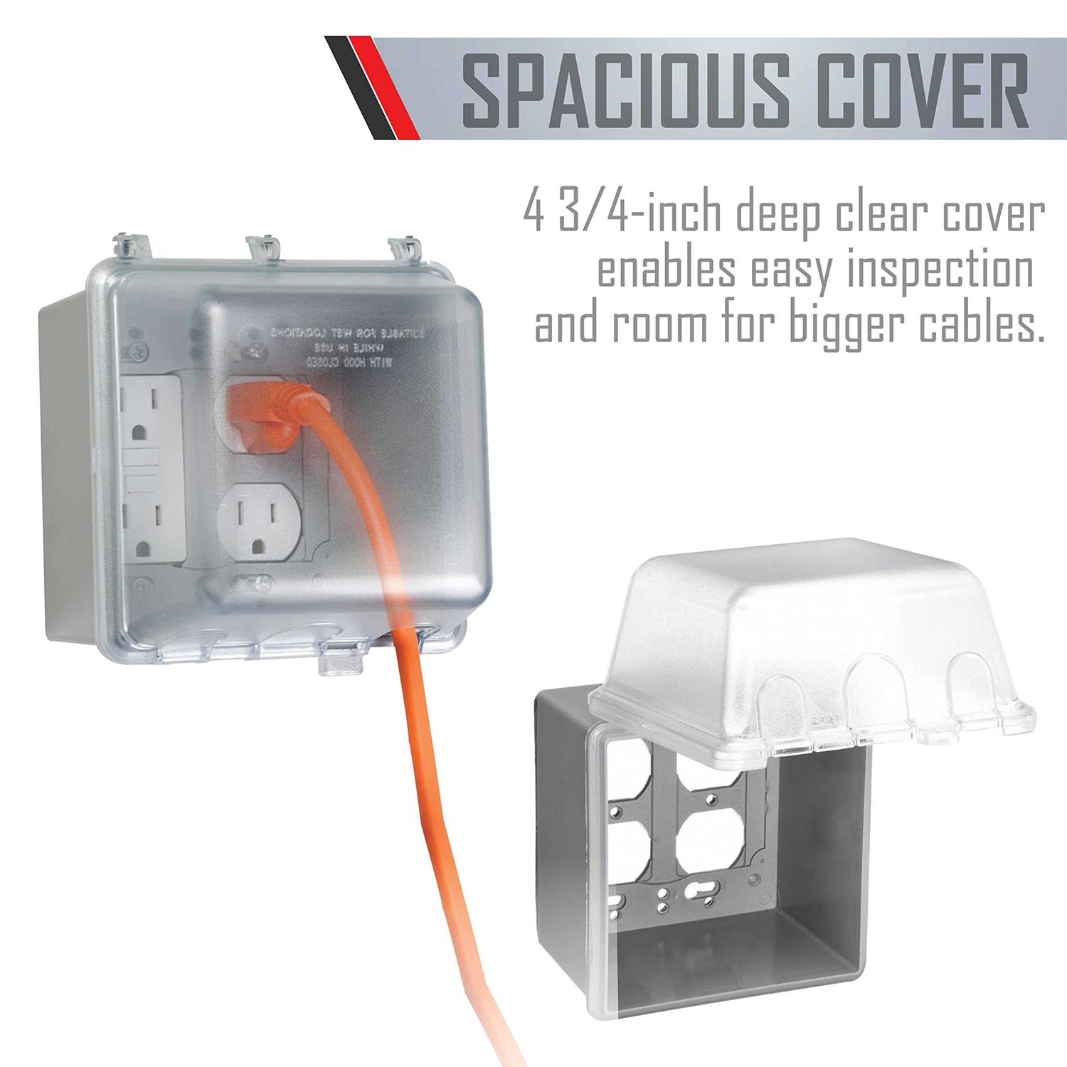 Taymac MM710C 1-Gang Weatherproof In-Use Cover - Zenithce