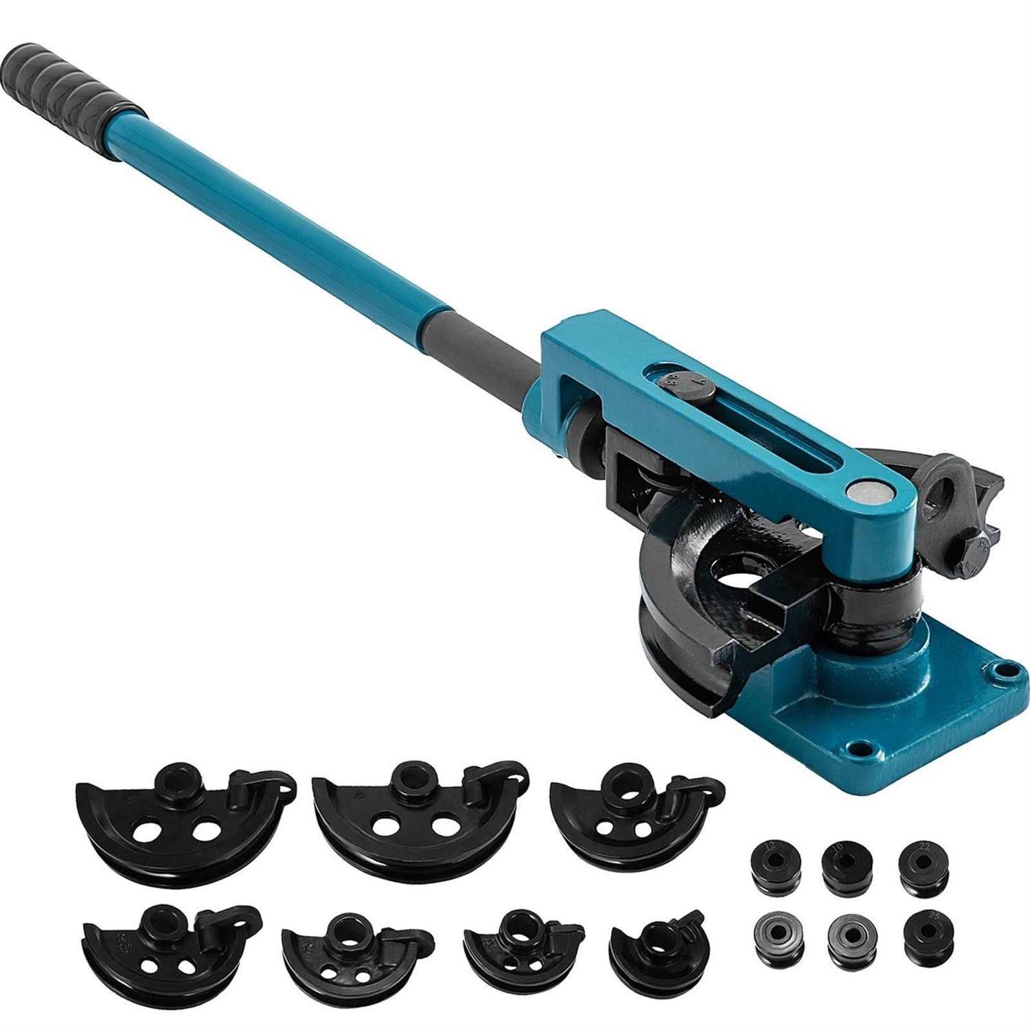 VEVOR Pipe Bender 7 Dies 1/4-7/8 Inch Refrigeration Ratcheting Tube Bender Kit - Zenithce