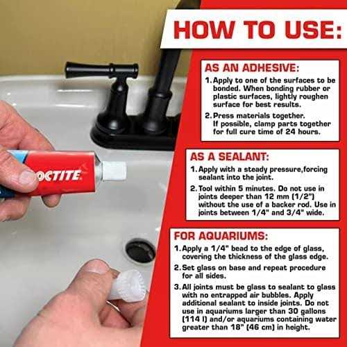 Loctite Clear Silicone Waterproof Sealant - Zenithce