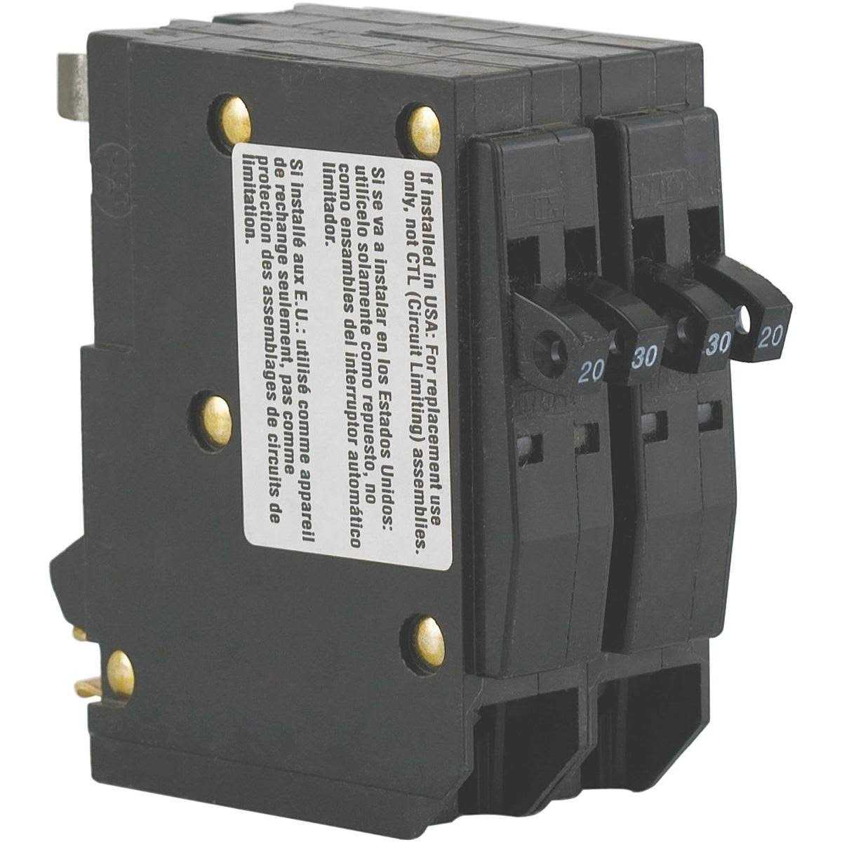 Square D QO2020C QO 20 Amp Tandem Single Pole Circuit Breaker - Zenithce