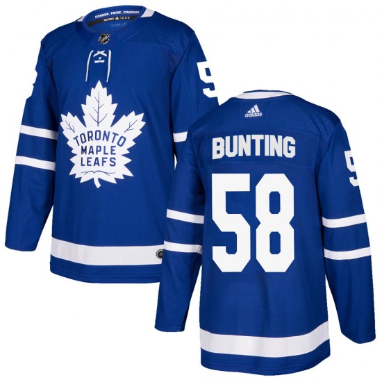 Toronto Maple Leafs #58 Michael Bunting Blue Stitched Jersey - Zenithce