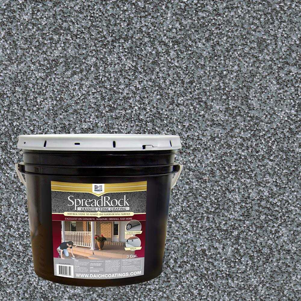Daich SpreadRock Granite Stone Coating 3 Gal Interior/Exterior - Zenithce