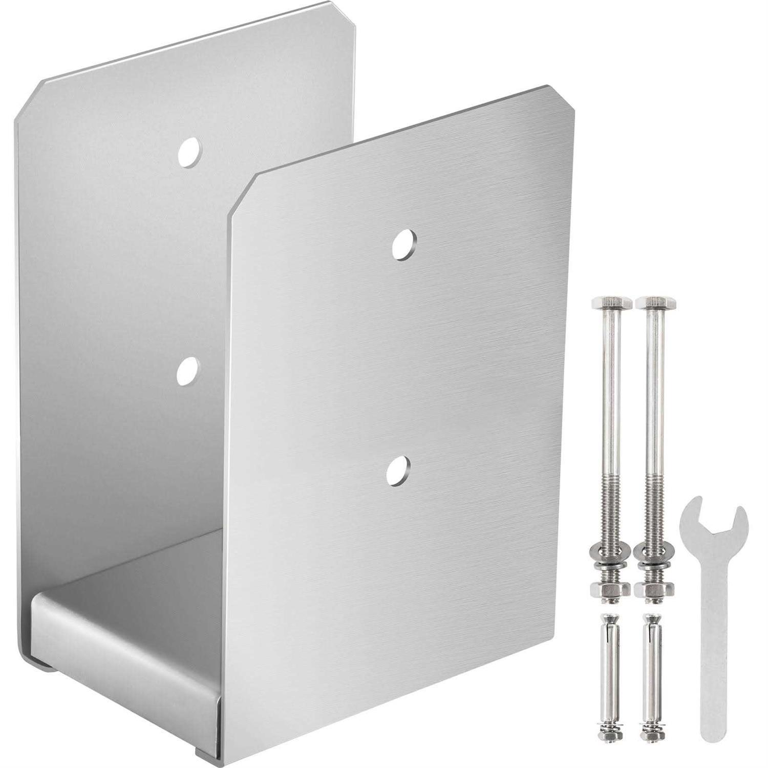 VEVOR Standoff Post Base Stainless Steel Adjustable Post Base Post Anchor with Fiber Drawing - Zenithce