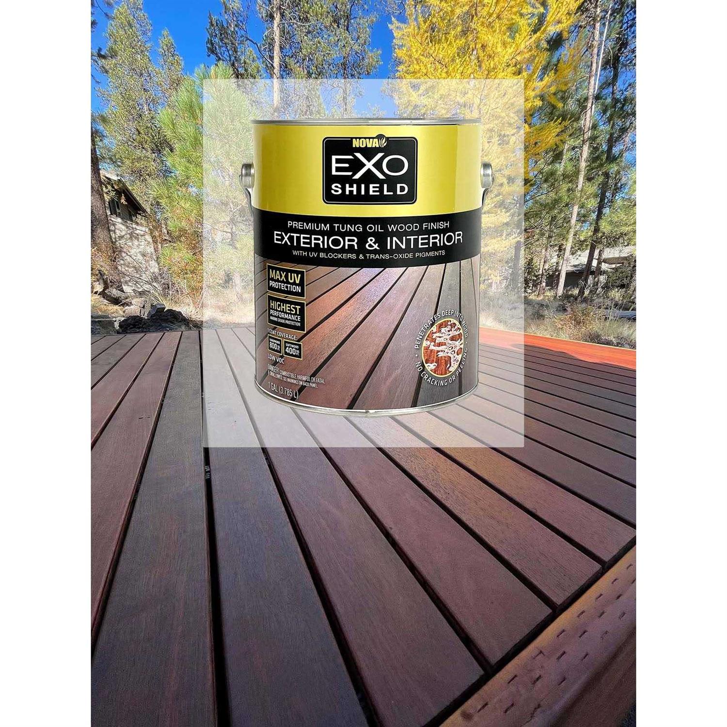 Exoshield Tung Oil Wood Stain - Zenithce