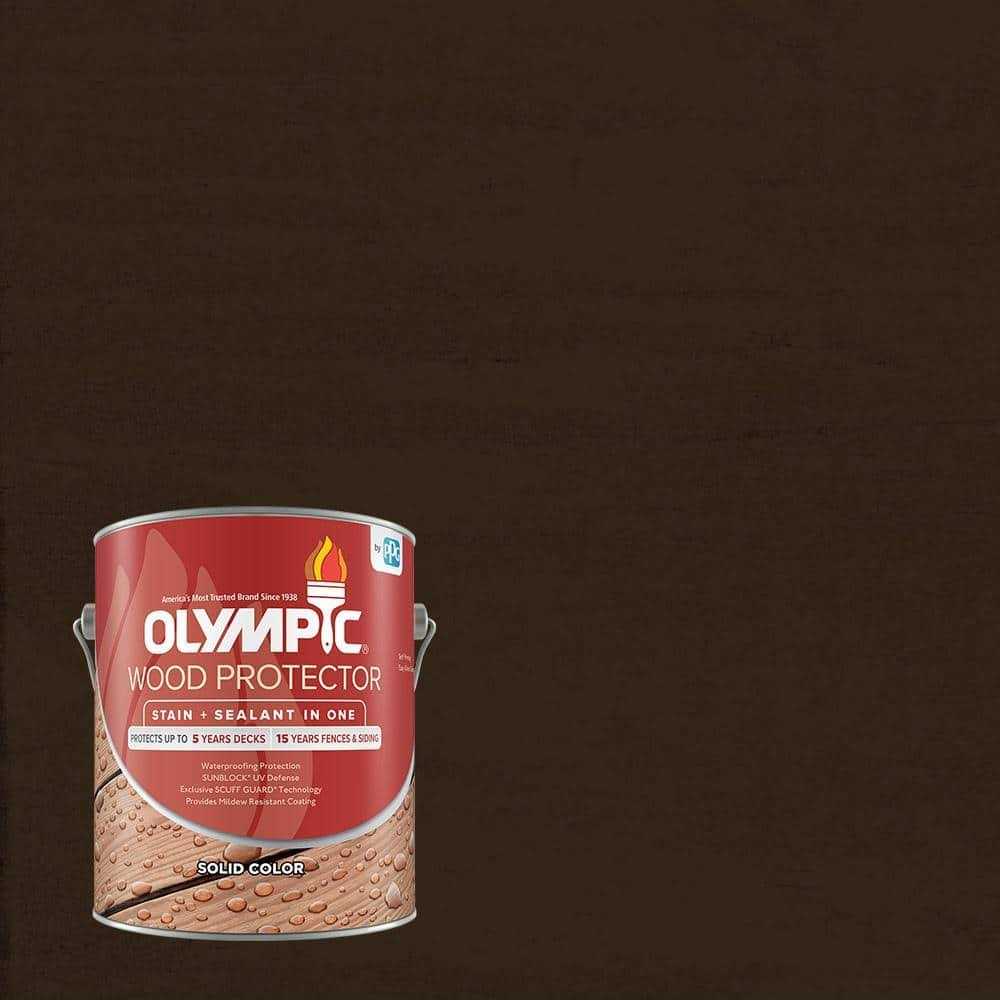 Olympic Wood Protector Exterior Semi-Transparent Wood Stain - Zenithce