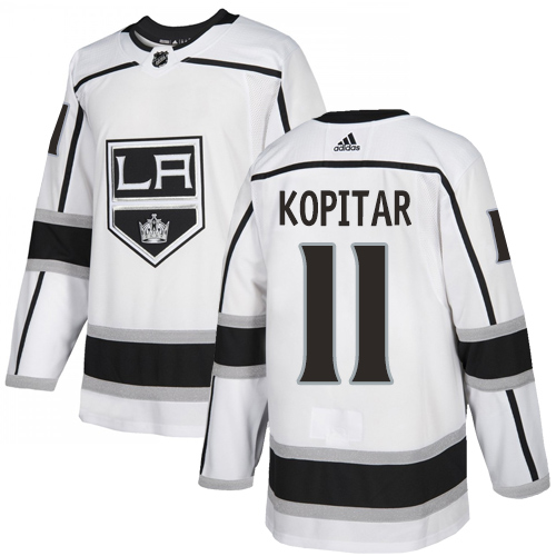 Los Angeles Kings #11 Anze Kopitar White Stitched Jersey - Zenithce