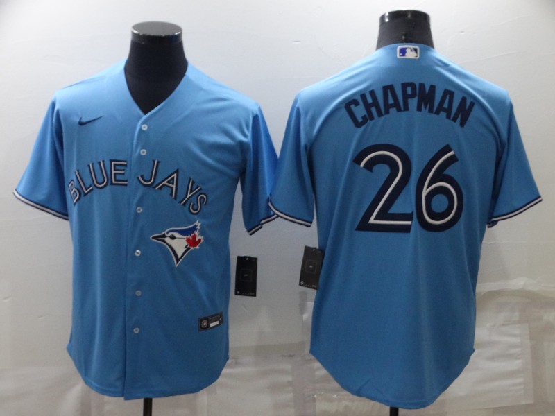 Toronto Blue Jays #26 Matt Chapman Light Blue Cool Base Stitched Jersey - Zenithce